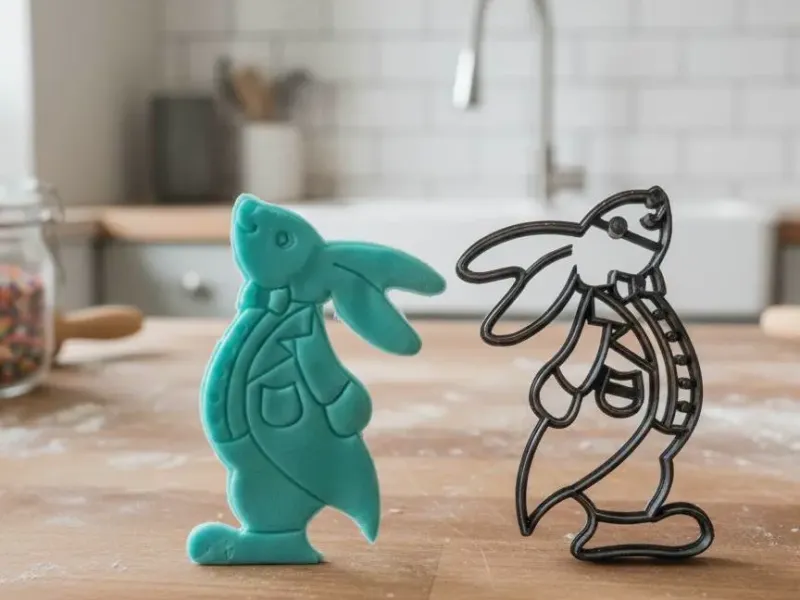 Cookie cutter Tilde bunny
