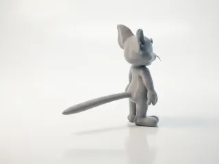 Tom Cat Figurine Cartoon Animation 3D Printable