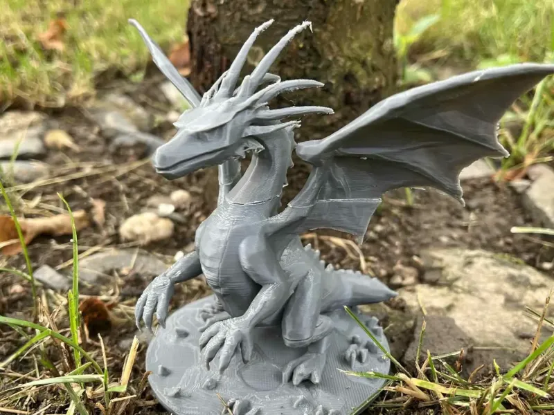 ボードゲームスタンドに乗ったボスドラゴン
