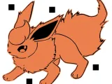 136 Flareon stencil + 2D-0