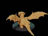 Cute Dragon - Low Poly-2