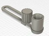 Cortador de papel circular. Circular paper cutter.-0