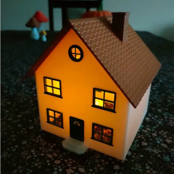 Tea Light House Christmas Decoration (NO CFS, AMS required)