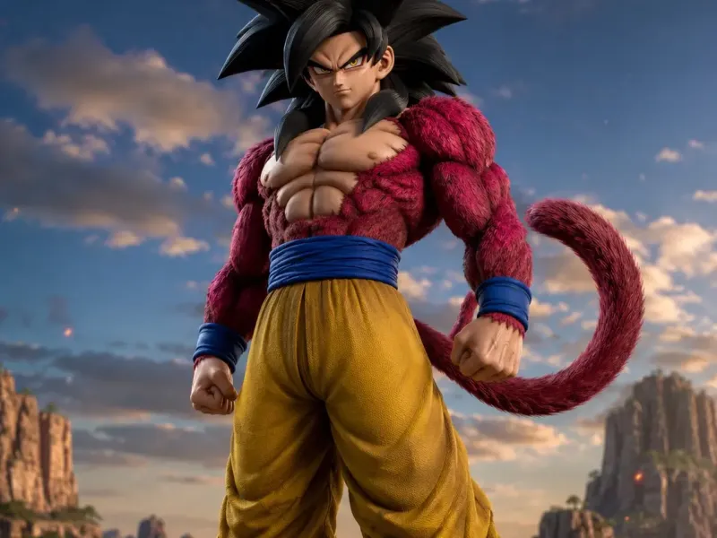 Goku súper sayan 4