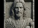 Jesus stone frame ver. 2-0