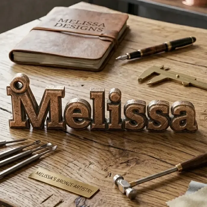 llavero nombre Melissa 