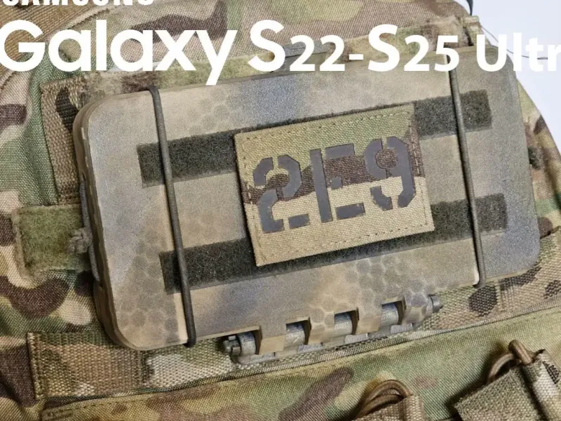 スマートフォンMOLLEケースホルダー（Samsung Galaxy S22-S25 Ultra）