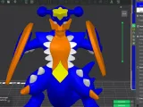 Pocemon Mega Garchomp CFS, AMS Multicolor-2