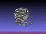 Alien Nostromo Emergency Helmet Printable Assembly-5