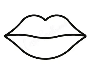 Lippe cookie cutter