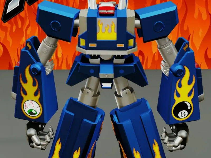 MEGAS XLR WITH 2 TORSO OPTIONS 1/144