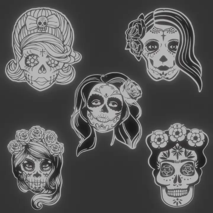 CATRINA SCHÄDEL TAG DER TOTEN