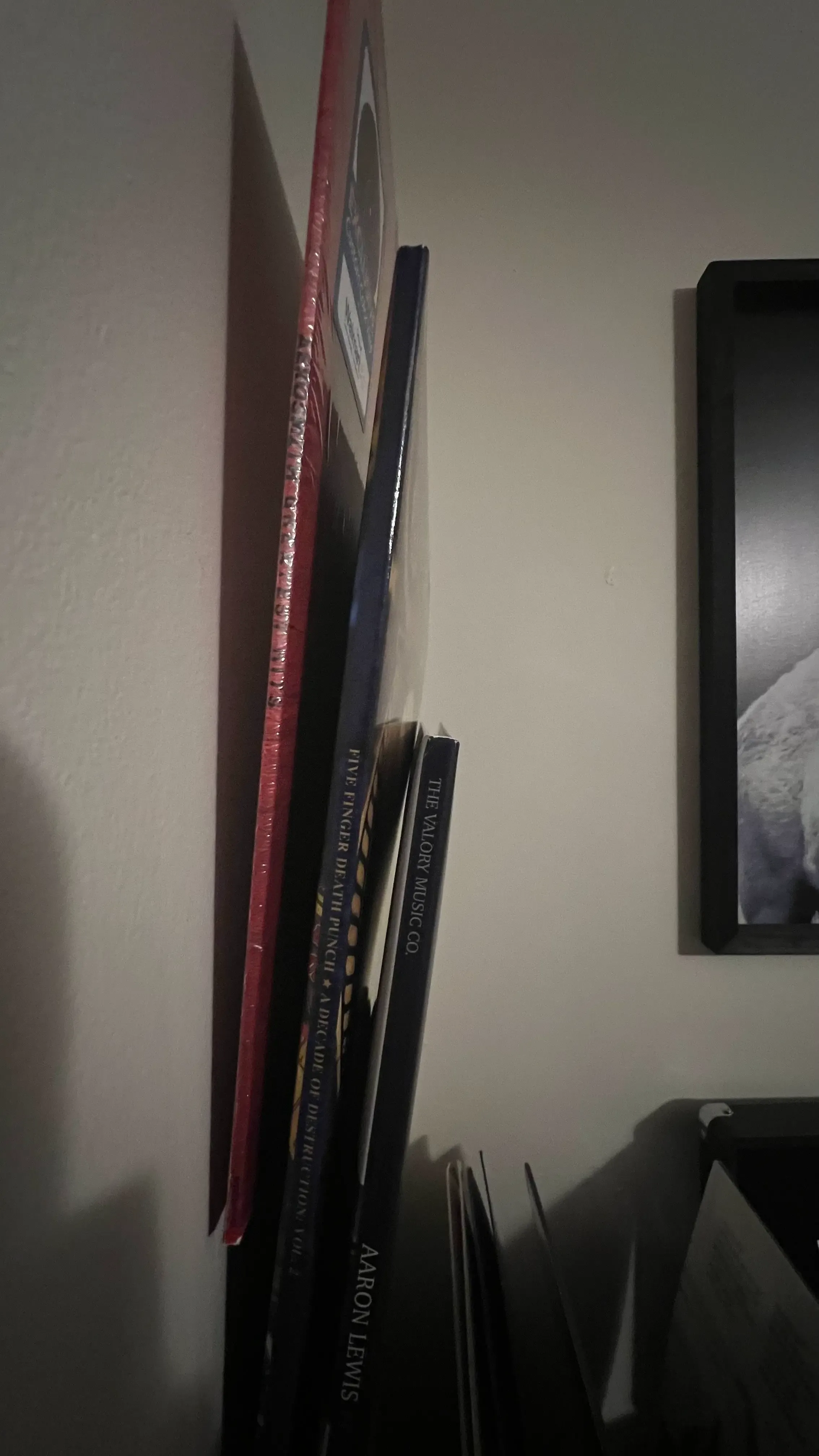 Stacking Vinyl Album Wall Mount