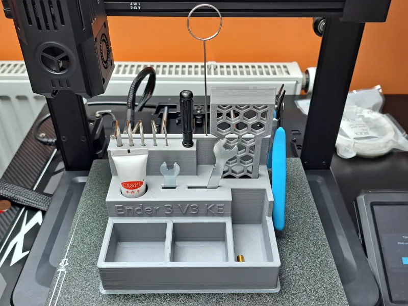 حامل أدوات Creality Ender 3 V3 SE + مكشطة سداسية
