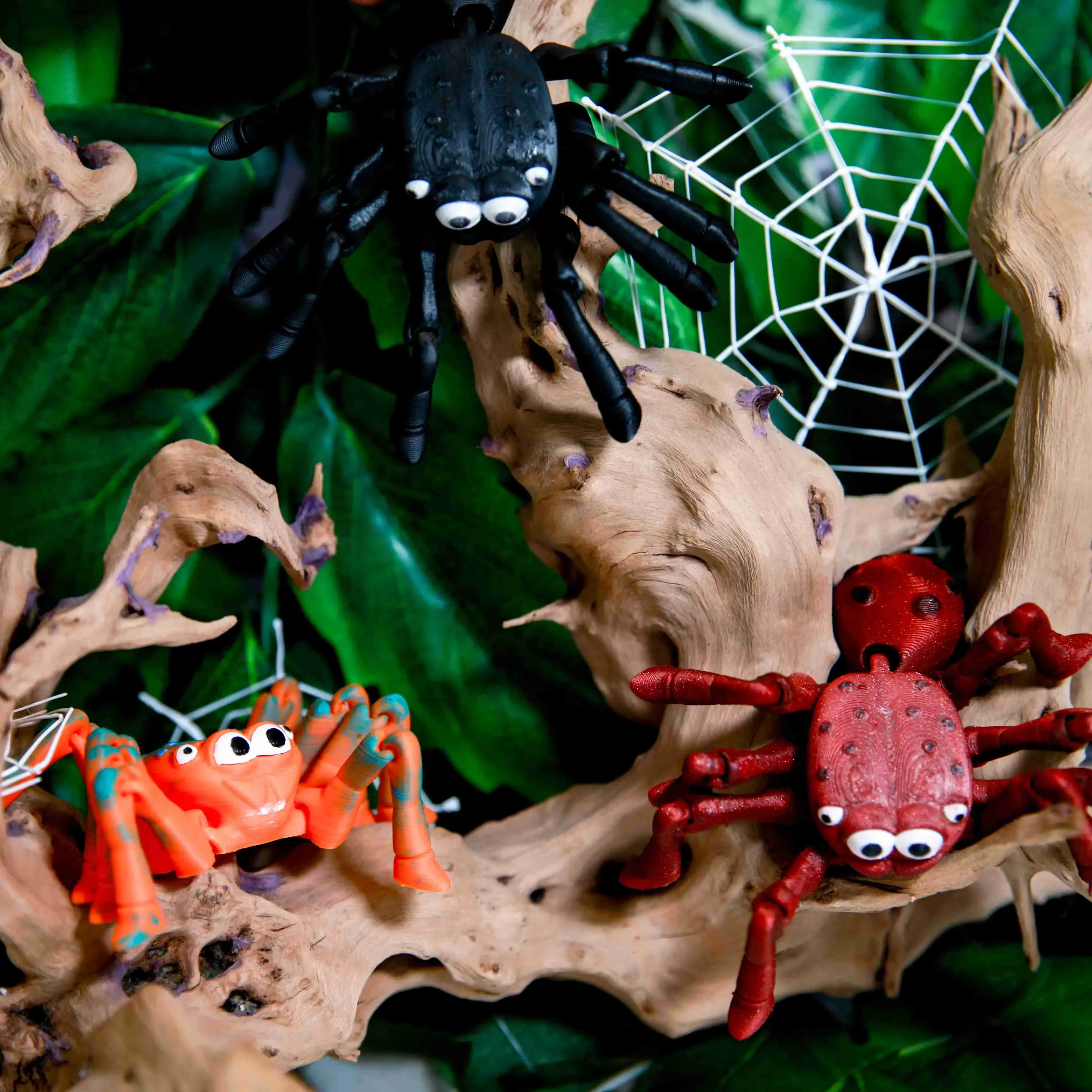 Cute Spider - Articulated - Halloween decoration