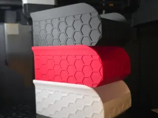Stackable hexagon storage box