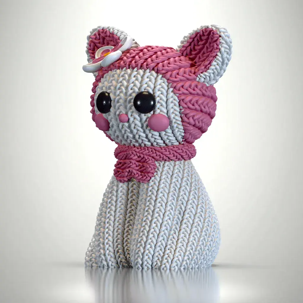 Knitted Cat