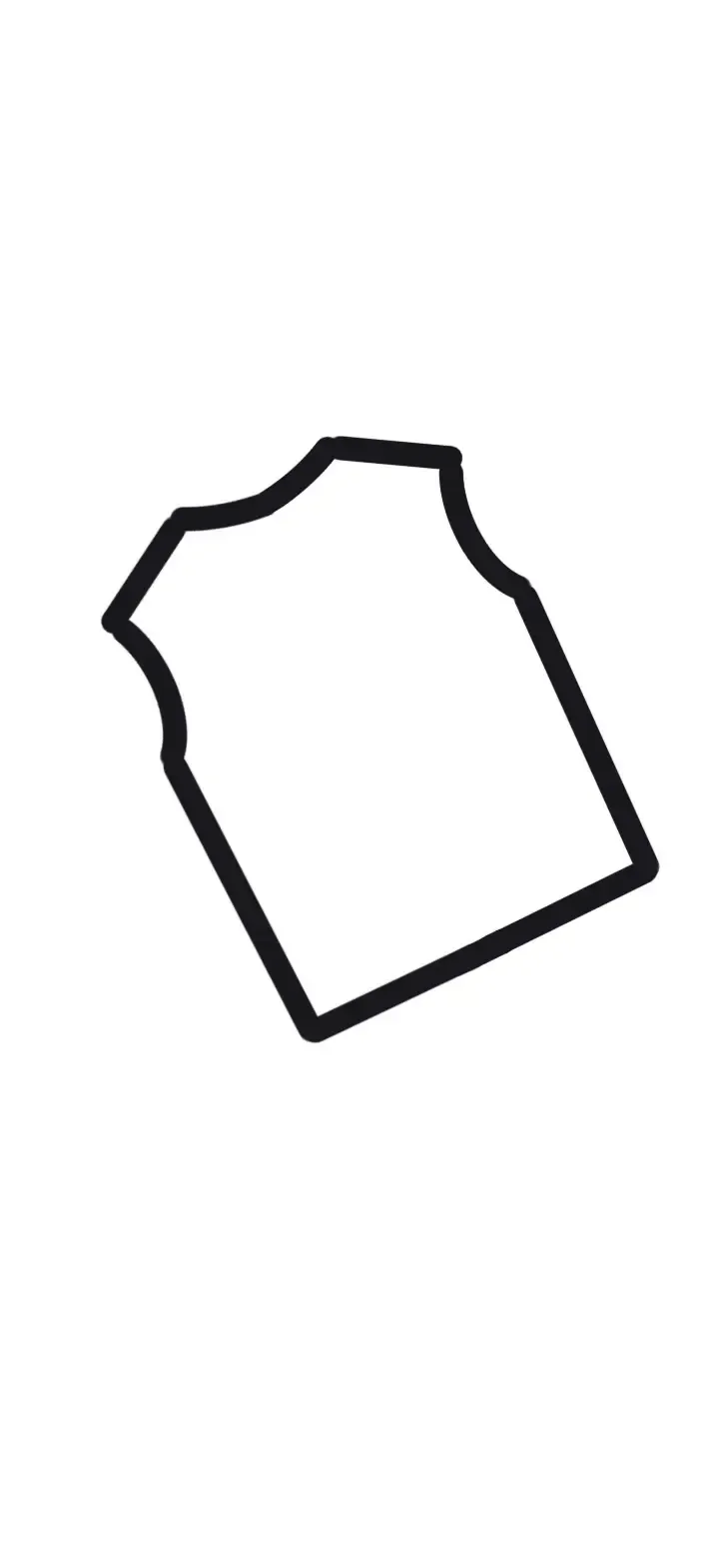 Basketball Jersey Cookie Cutter