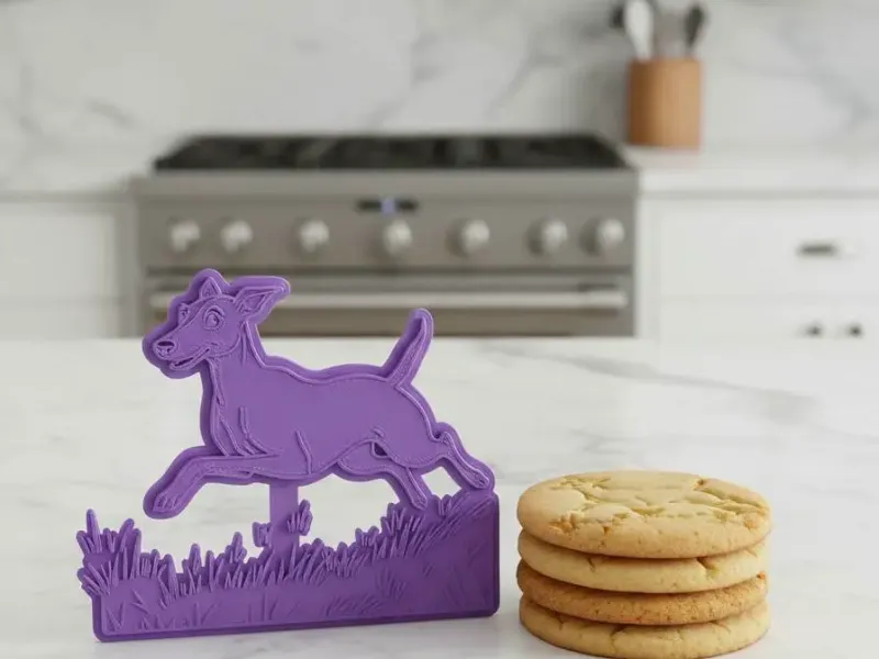 whippet-running-in-the-field-cookie cutter