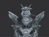 HAZBIN HOTEL - BUSTO DE LUCIFER MORNINGSTAR --1