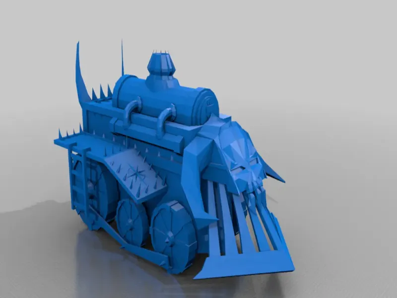 War Wagon - chaos dwarves - warmachine