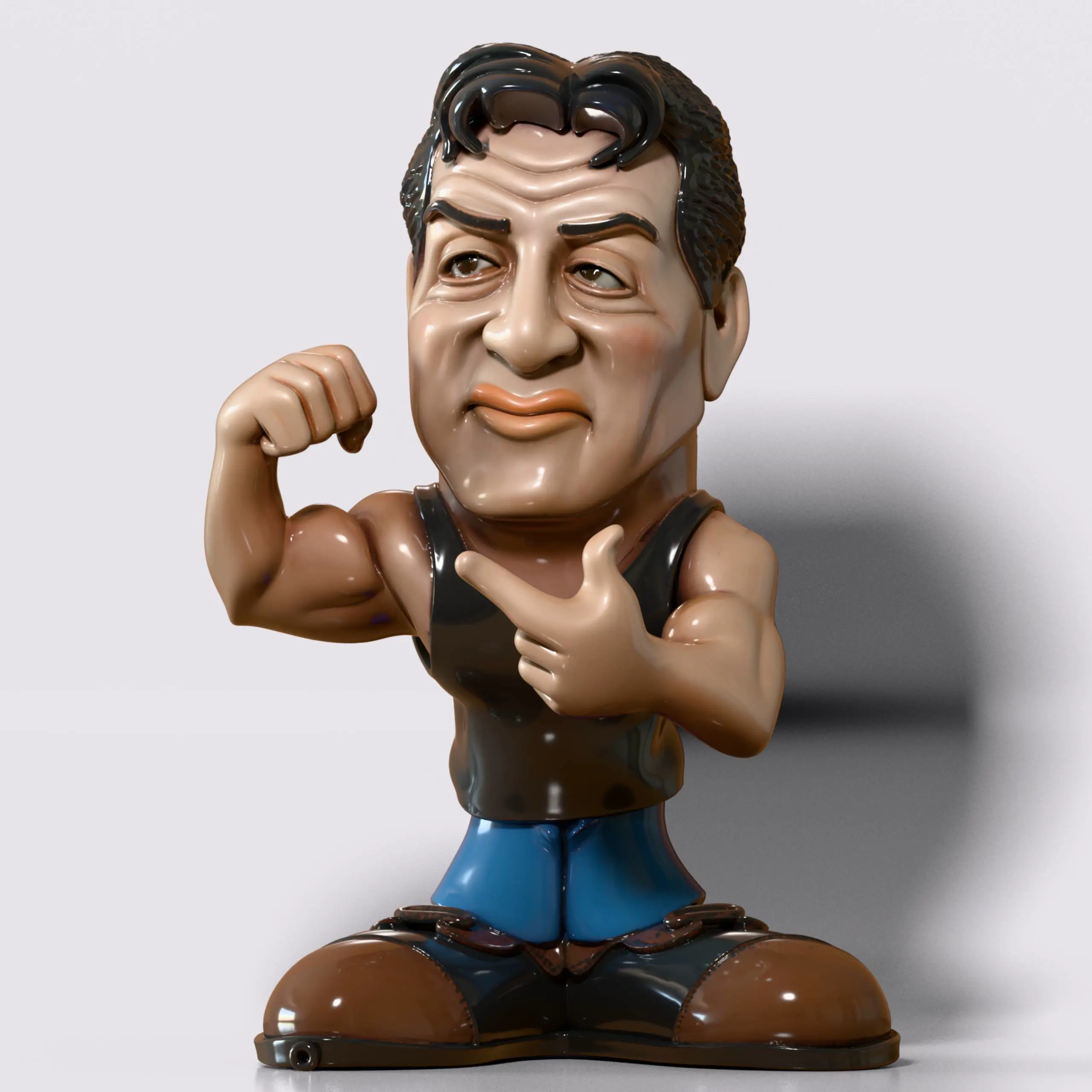 Sylvester Stallone Toy Fan Art