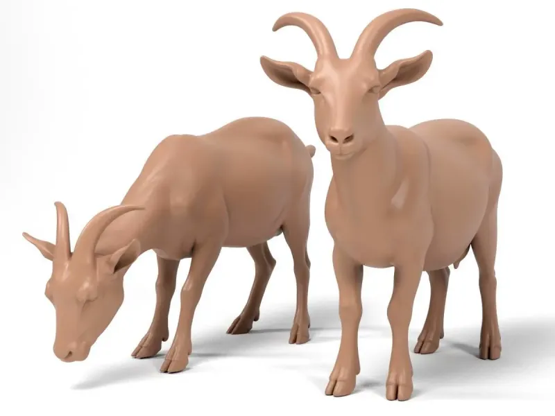 Goats - Nativity Scene Figures