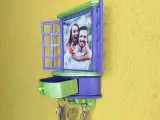 TABLE, DRAWER AND KEY HOLDER IN THE SHAPE OF A WINDOW-2