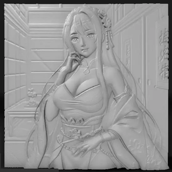 sexy woman in Japanese anime 4