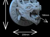 Runic Dragon Wall-5