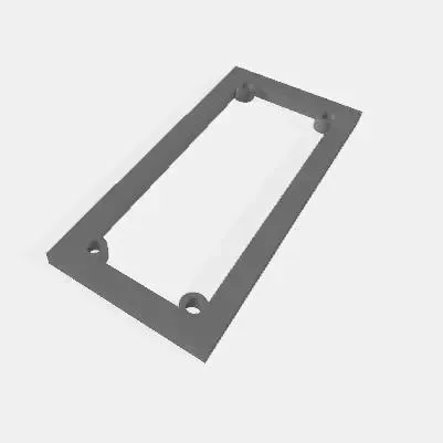 Raspberry Pi 0 2W Mounting Plate