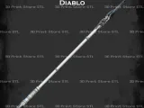 Lord Imperius Weapon Cosplay Diablo - STL File 3D print mode-2