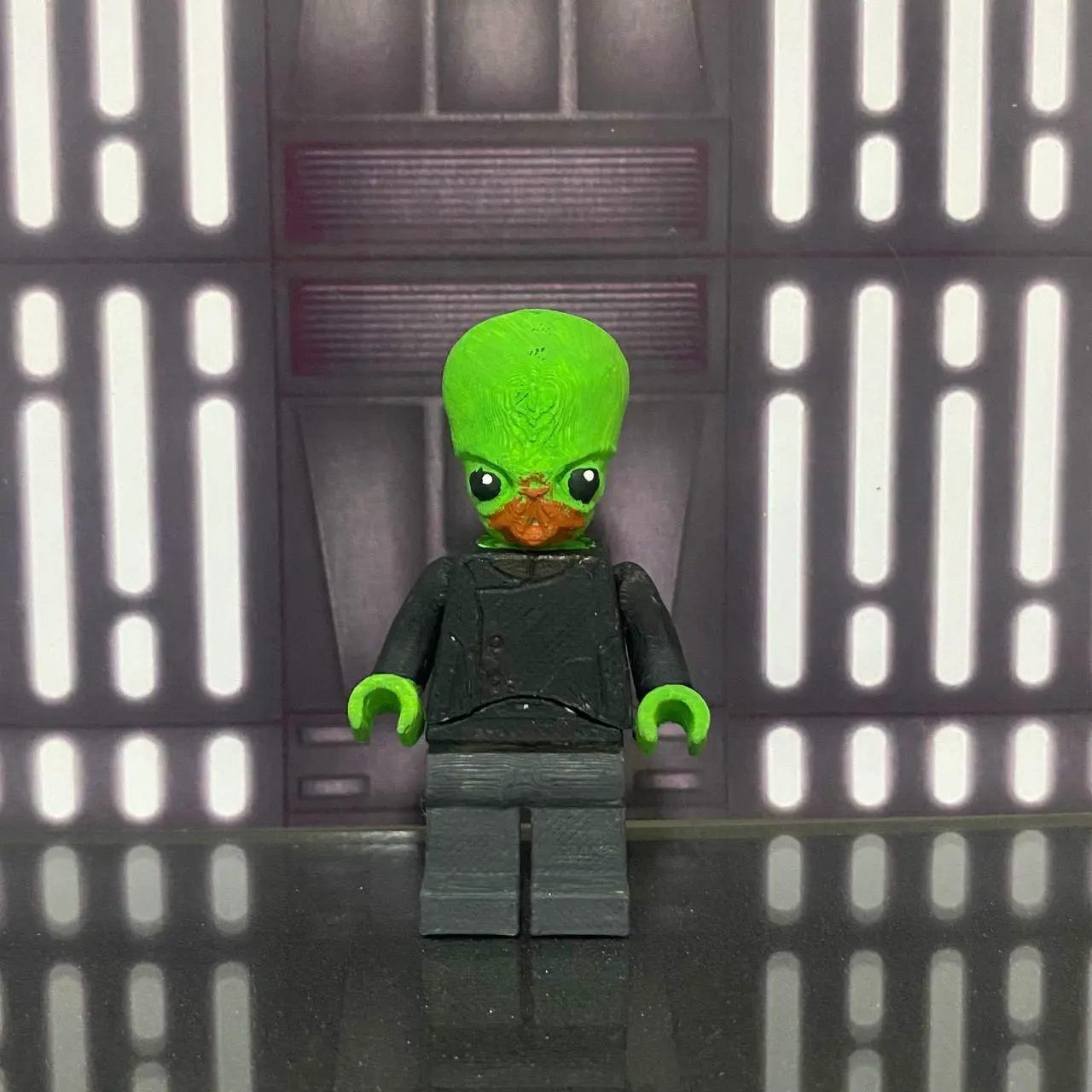 Articulated bith bricks style keychain star wars