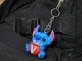 Stitch V Keychain-0