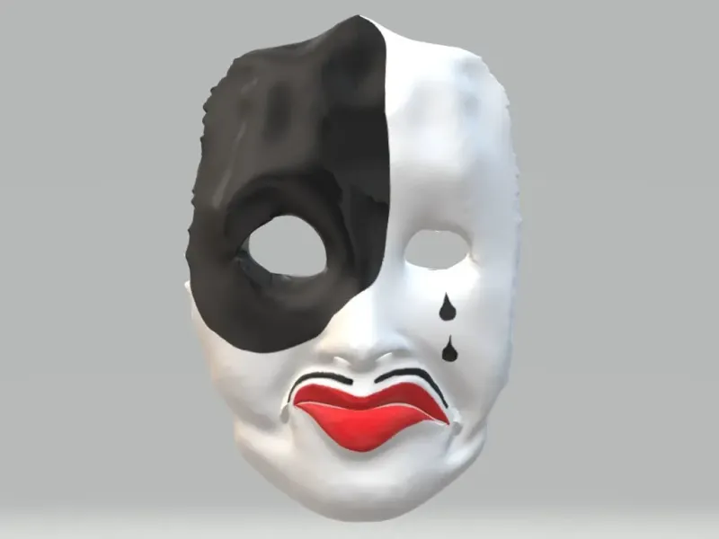 mask - the venice moon COLOR