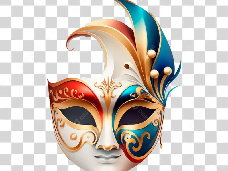 mascara de carnaval