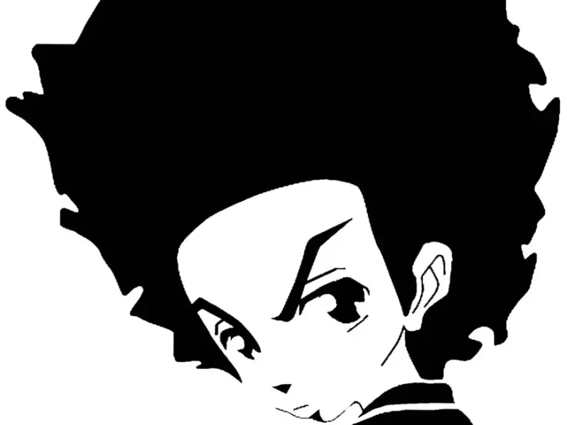 Huey Freeman stencil 2