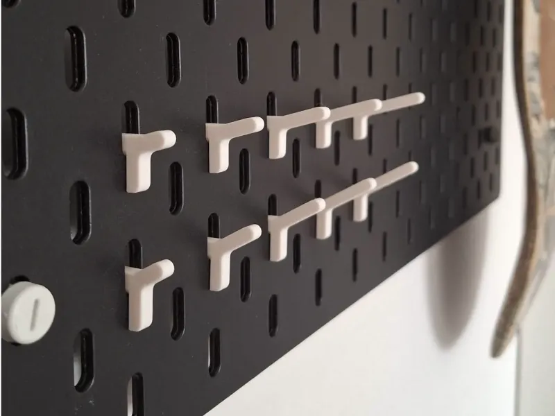 Ikea Skadis Simple Hooks