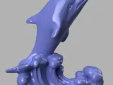 Dolphin wave-1