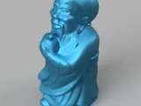 Buddhistischer Mönch Moine-1