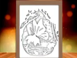 Butterfly lightbox (shadow box)-1