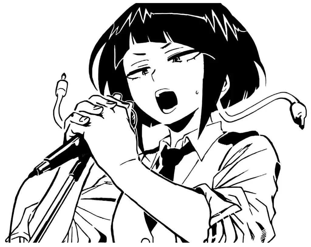 Kyōka Jirō stencil