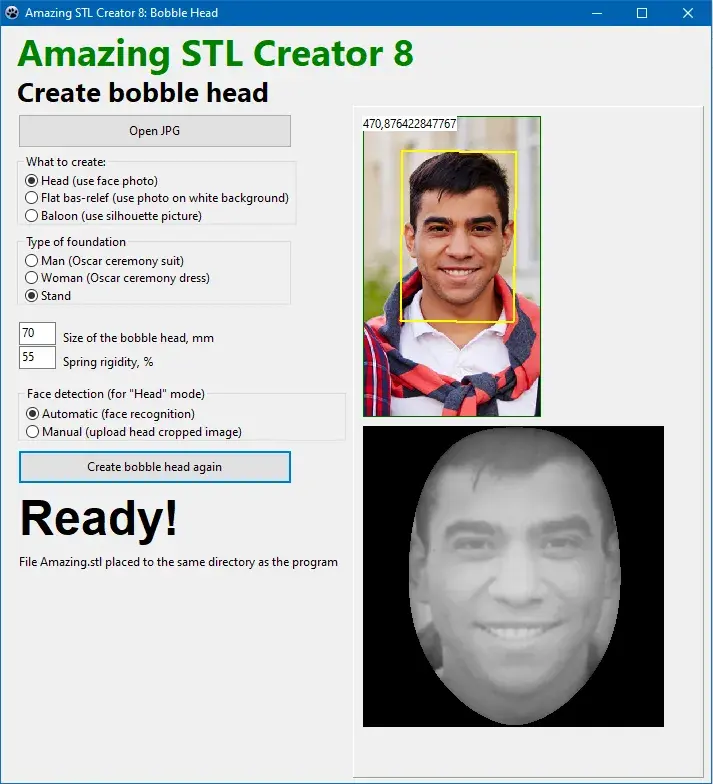 APP TO TURN A PHOTO INTO BOBBLE HEAD