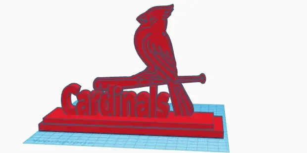 st.louis cardinals with stand