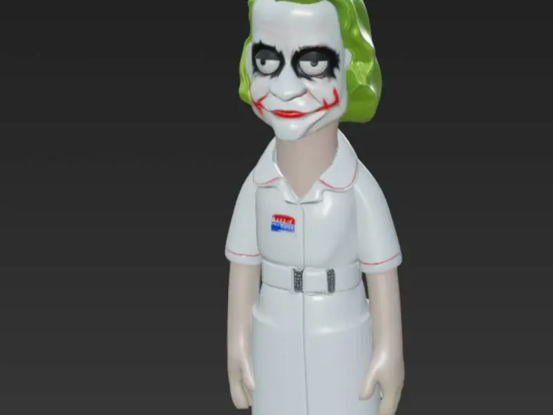 The Joker Heath Ledger's