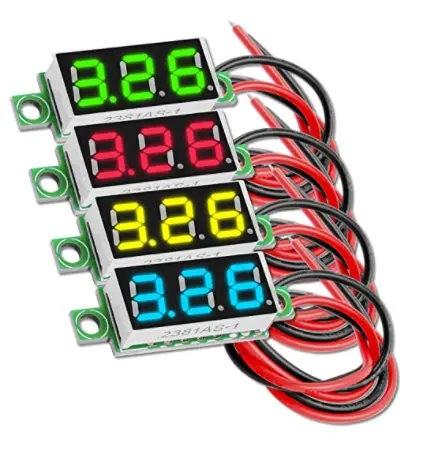 Contenitore per mini voltometro