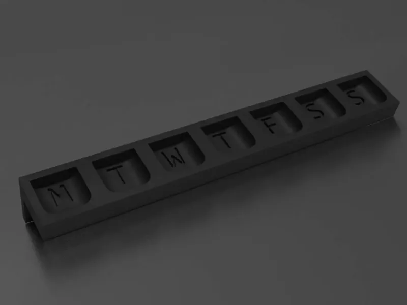 Seven Day Pill Holder