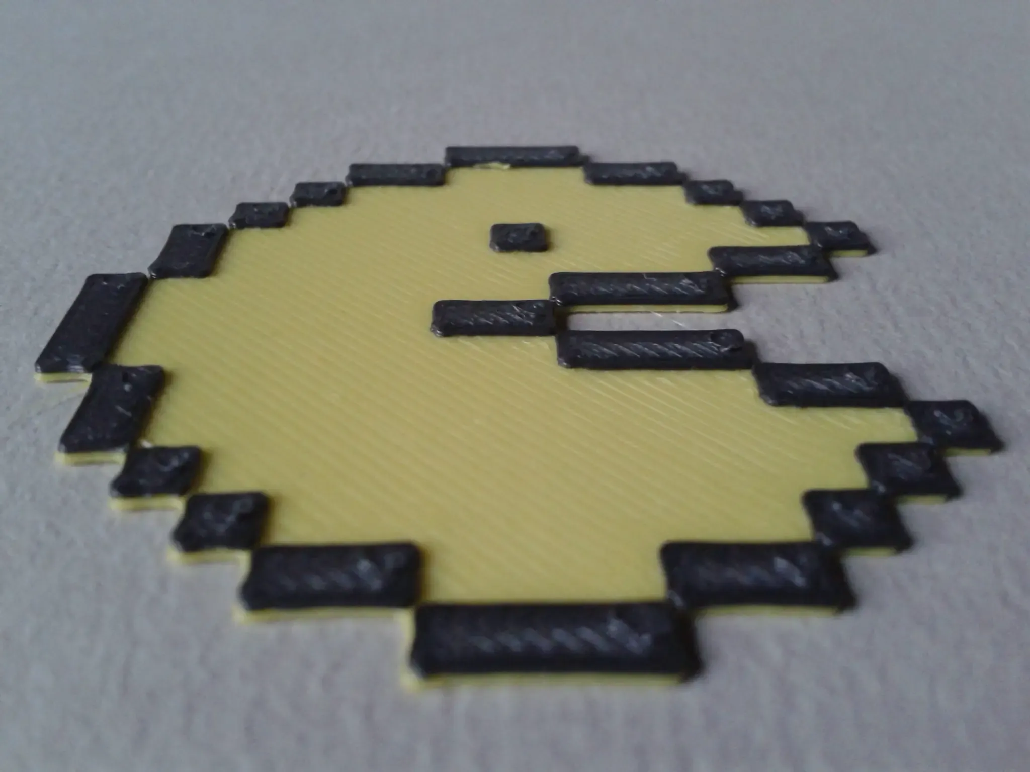 Pacman, with 1 filament changes