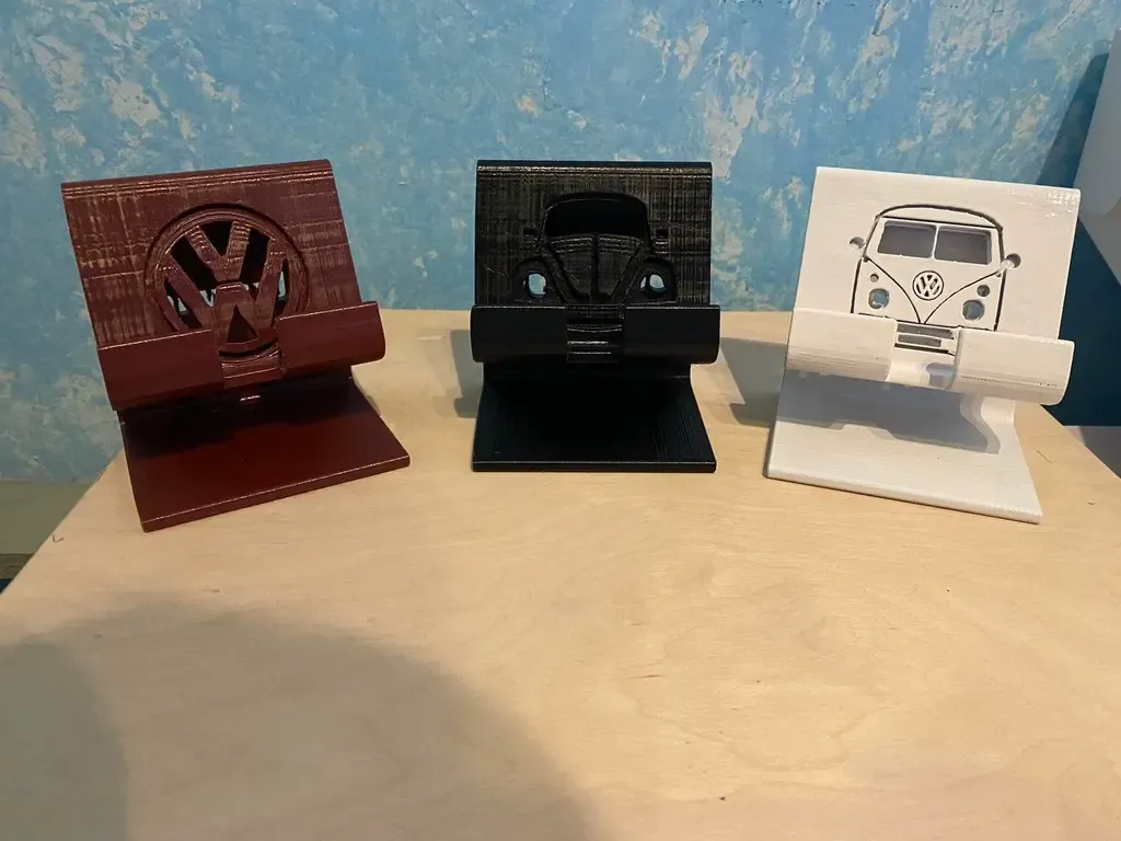 VW Logo Bus Beetle Phone Stands