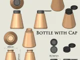 Bottle with Cap-3